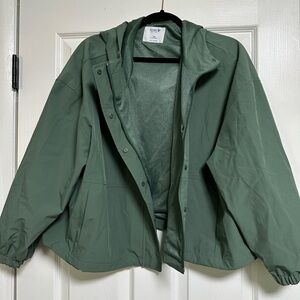 Old Navy Cropped Jacket Relaxed Fit Lightweight